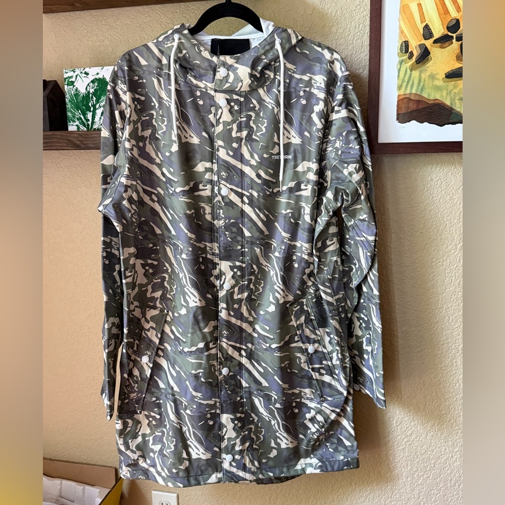 Tretorn Wings Raincoat Jacket, unisex Medium, New